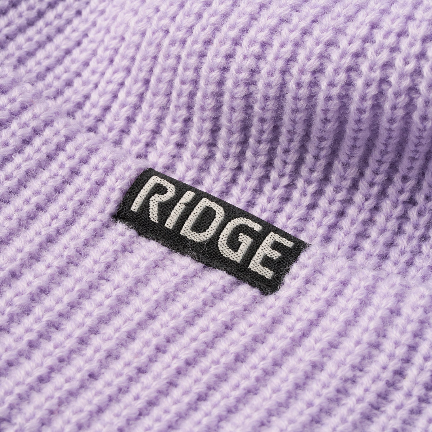 Ridge Classic Cuffed Beanie - Soft Winter Hat for Men & Women - Warm Lavender Knit Skull Cap - Perfect for Outdoor Activities, Skiing, Hiking & Casual Wear