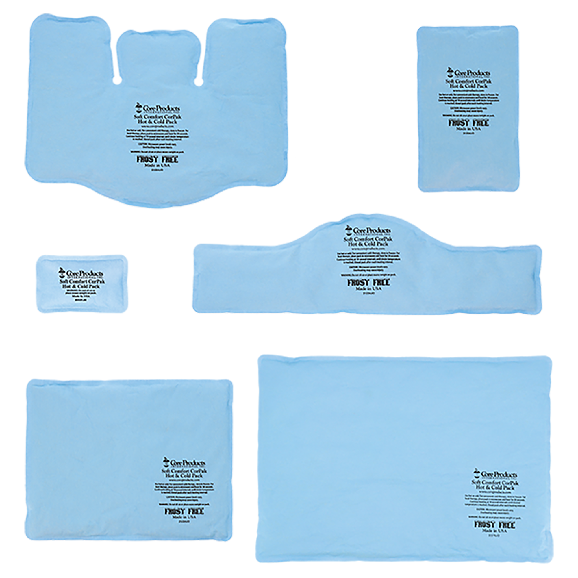 Soft Comfort CorPak Hot & Cold Therapy Packs for Pain Relief - Reusable Gel Ice Packs for Injuries, Swelling, Muscle Soreness & Post-Surgery Recovery - Perfect for Athletes, Back Pain & Joint Discomfort