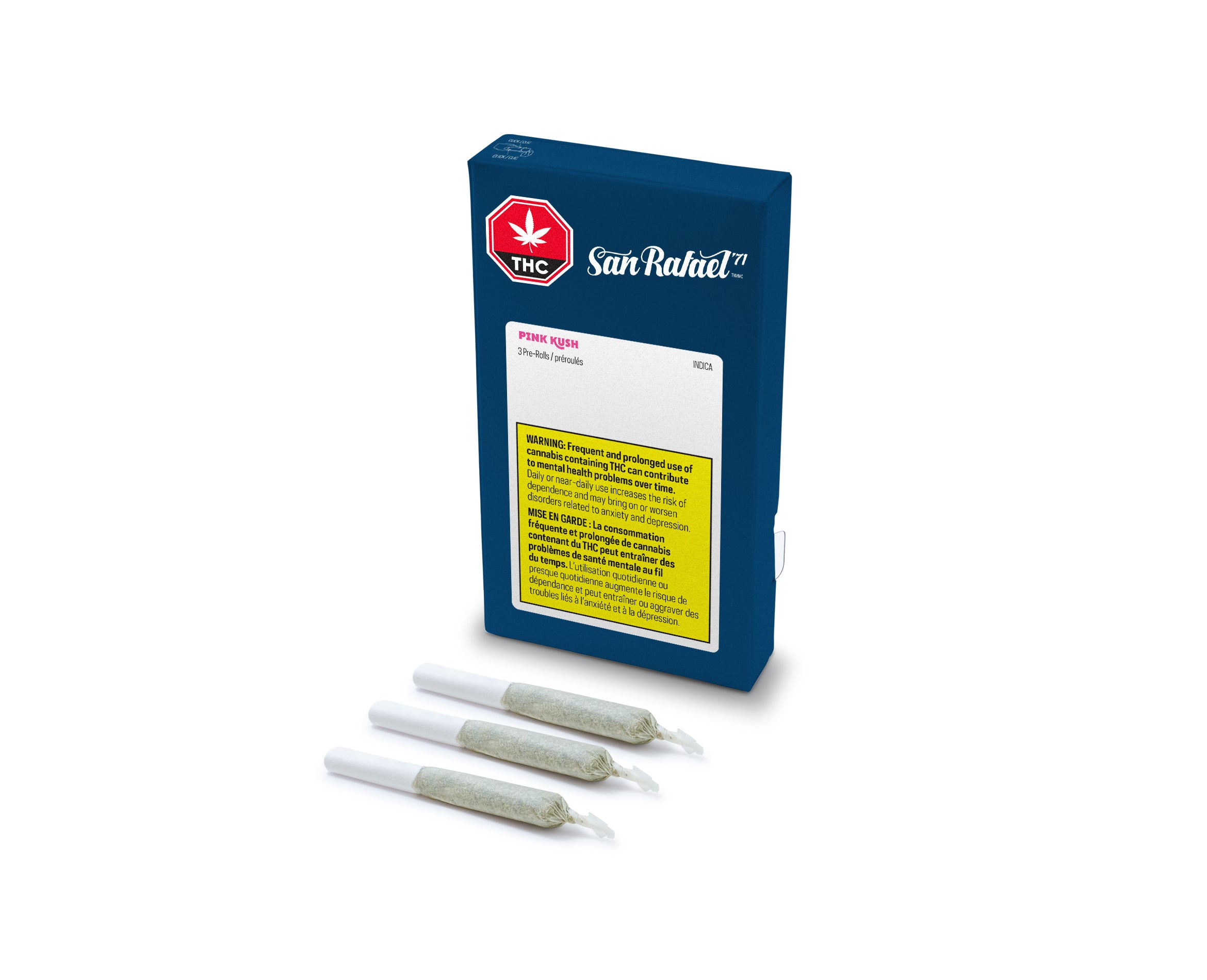 Premium Pink Kush Pre Rolls - 100% Organic, Hand-Rolled Cannabis Joints for Relaxation & Stress Relief | Perfect for Evenings, Social Gatherings & Meditation