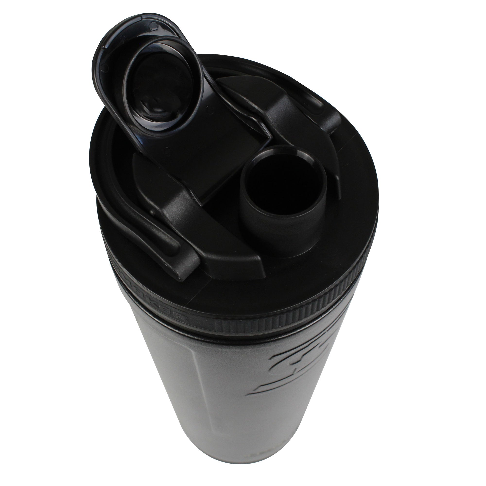 Nick The Mutant Walker Custom 36oz Insulated Stainless Steel Ice Shaker Cup - Black | Perfect for Gym, Workout, Protein Shakes & Outdoor Activities