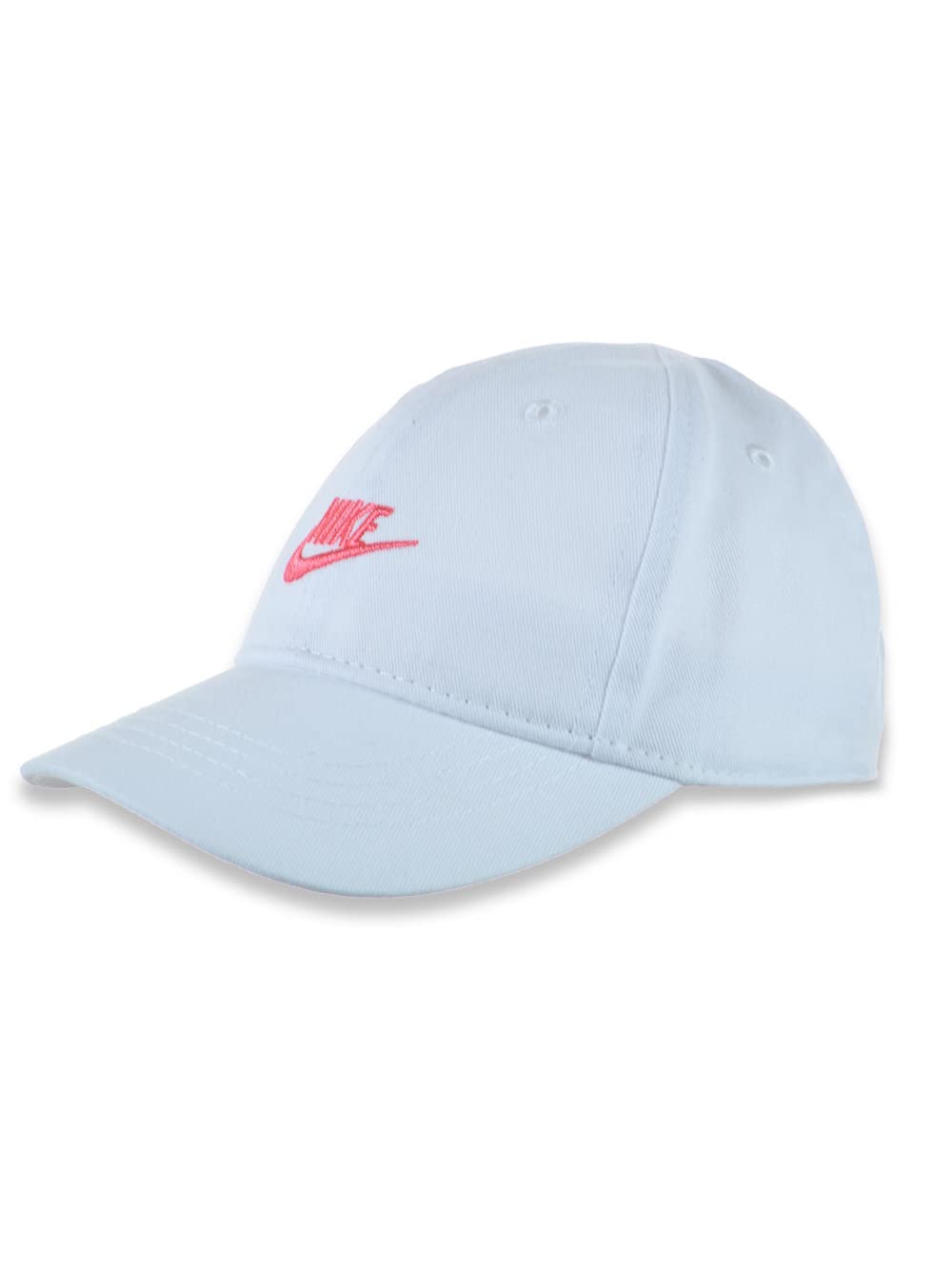 Nike Heritage 86 Futura Adjustable Baseball Cap for Boys - Hyper Pink & White, 12-24 Months | Sun Protection, Sports & Casual Wear