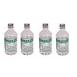 ALLIED Glycerin 100ml - Pure Vegetable Glycerin for Skin Care, Hair Care & Beauty (Pack of 4) | Moisturizer for Dry Skin, DIY Beauty Recipes & Soap Making
