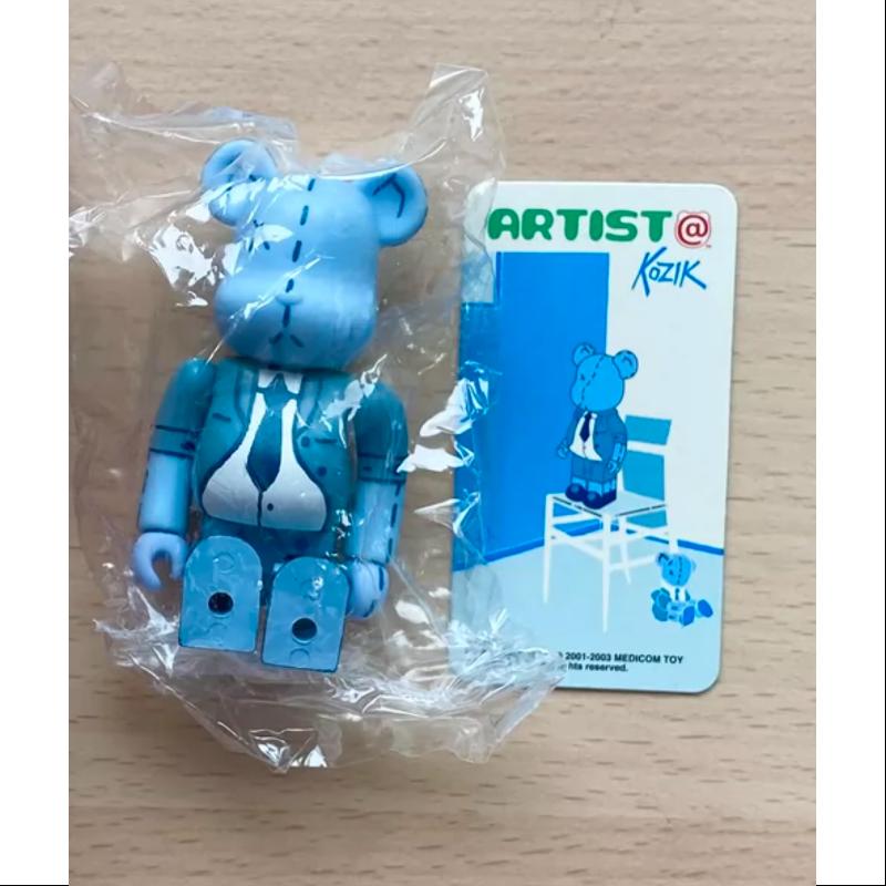 Bearbrick Series 6 ARTIST Kozik 100% Collectible Vinyl Figure - Limited Edition Art Toy for Display & Collection - Perfect for Home Decor, Office Display, and Pop Culture Enthusiasts