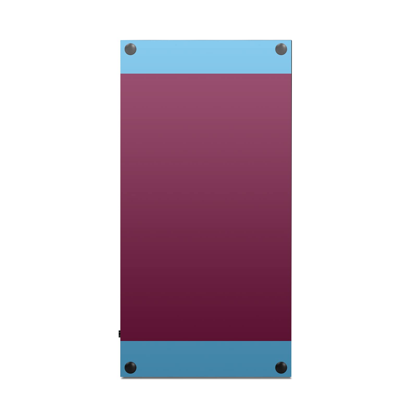 Official West Ham United FC 1895 Burgundy Comb Art Vinyl Skin Gaming Sticker Decal Cover - Compatible with Xbox Series X Console & Controller Bundle - Perfect for Gamers and Football Fans