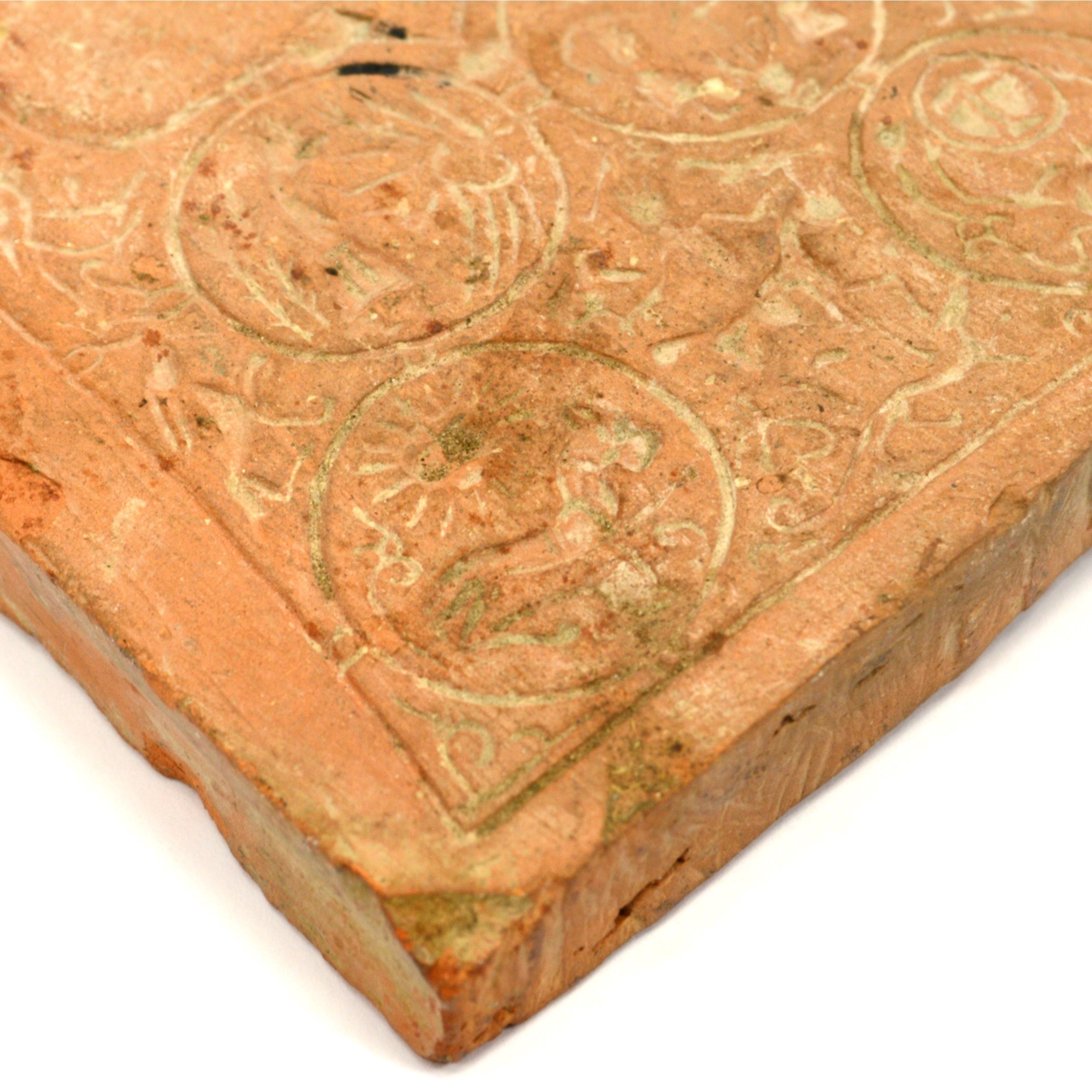 Ancient Primitive Story Tile - Hand Carved Old Pottery Plaque, Pre-Columbian & Near East Artifact - Perfect for Home Decor, Museum Display & Archaeology Enthusiasts