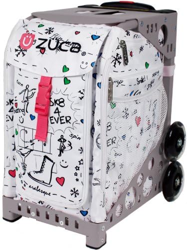 Zuca Skate Backpack with Grey Frame - Durable & Stylish Skateboarding Backpack for School, Travel & Sports Gear Storage