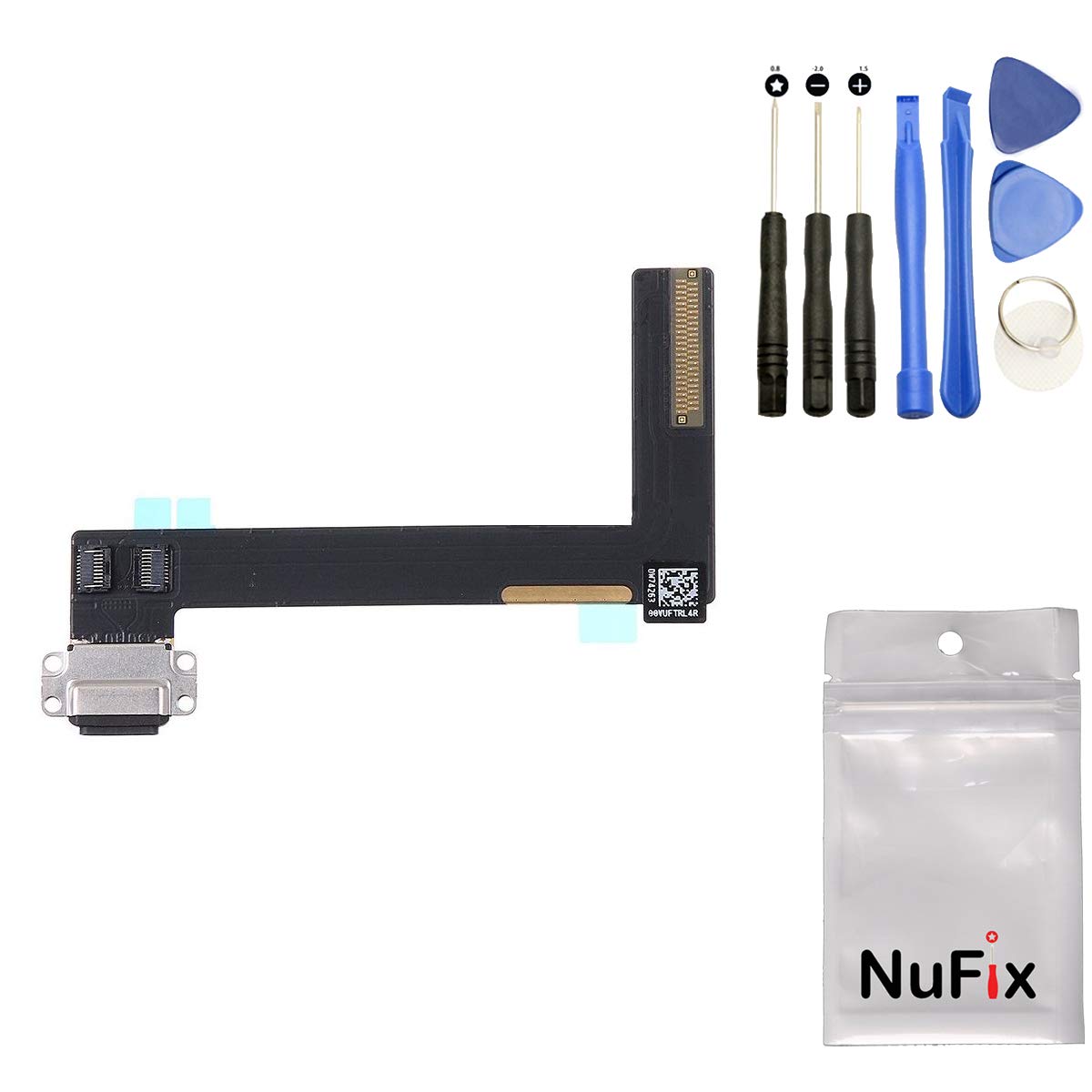 Original iPad Air 2 Charging Port Flex Connector Board Module PCB Replacement Part - Compatible with iPad Air 2 A1566 A1567 Models - USB Dock Connector Repair Solution - Perfect for iPad Charging Issues & DIY Repairs