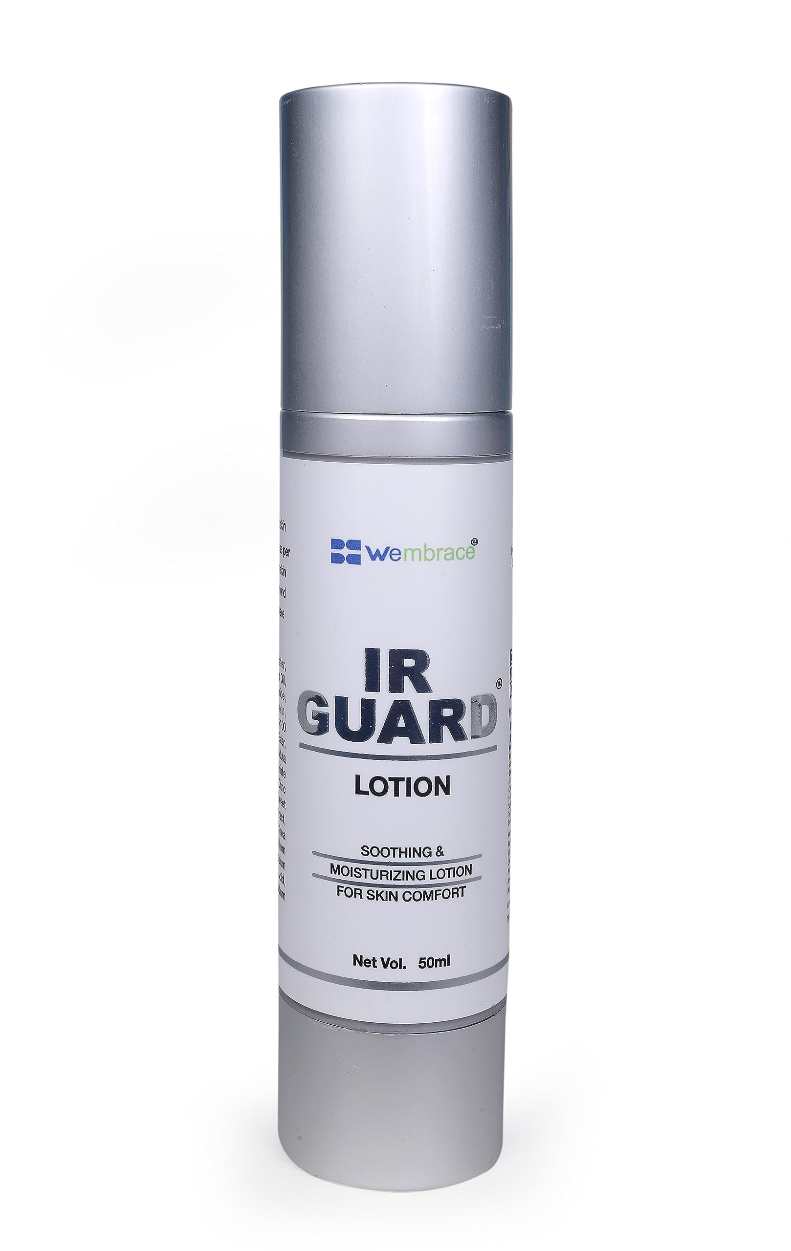 IR Guard - Soothing Lotion with Pentavitin, Aloe Vera & Allantoin for Hydrated Skin - Paraben, Silicone & Mineral Oil Free - Perfect for Dry, Sensitive Skin Care & Daily Moisturizing