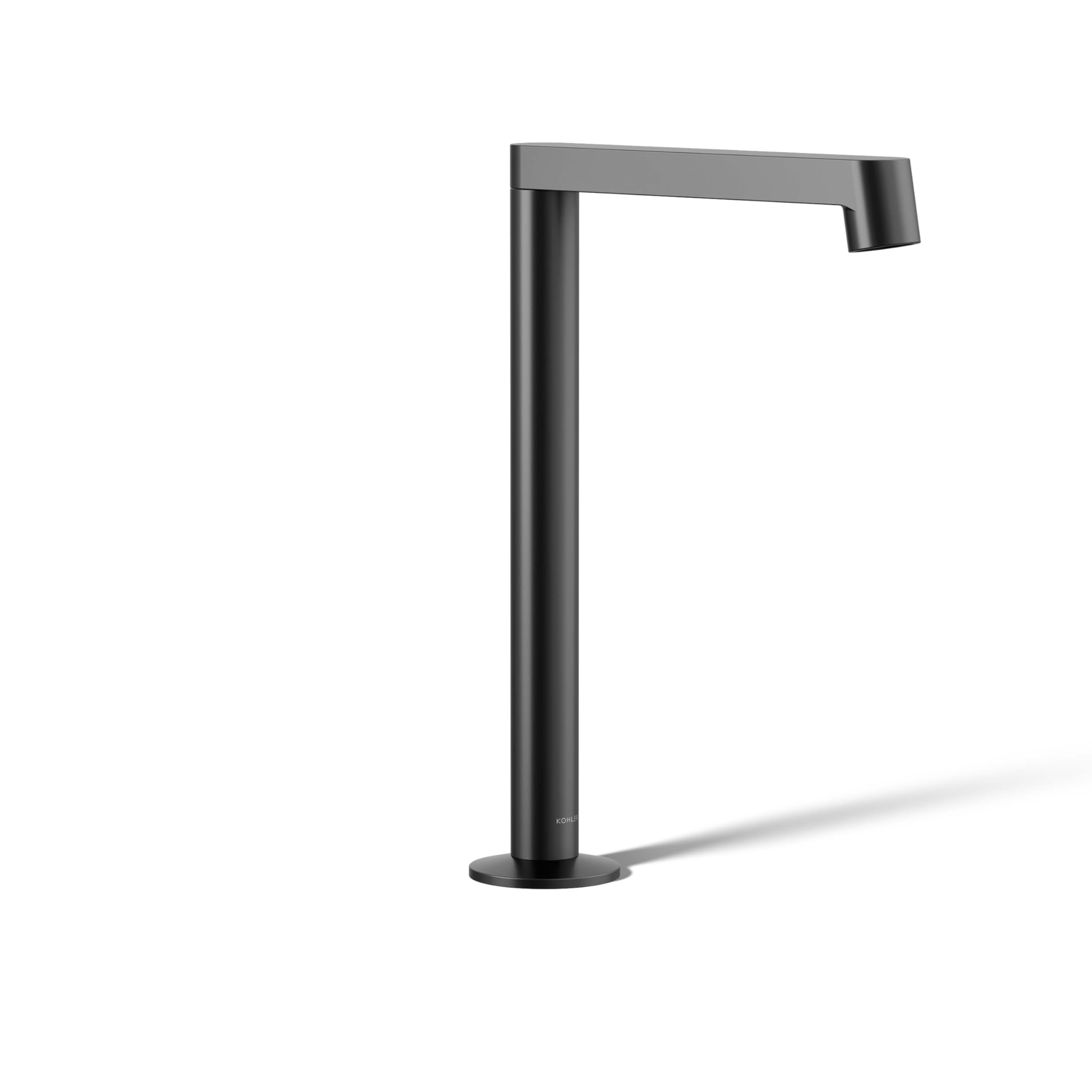 KOHLER Tall Bathroom Sink Spout with Row Design - Modern Waterfall Faucet for Bathroom Vanity, Powder Room & Guest Bath - Perfect for Contemporary Home Decor