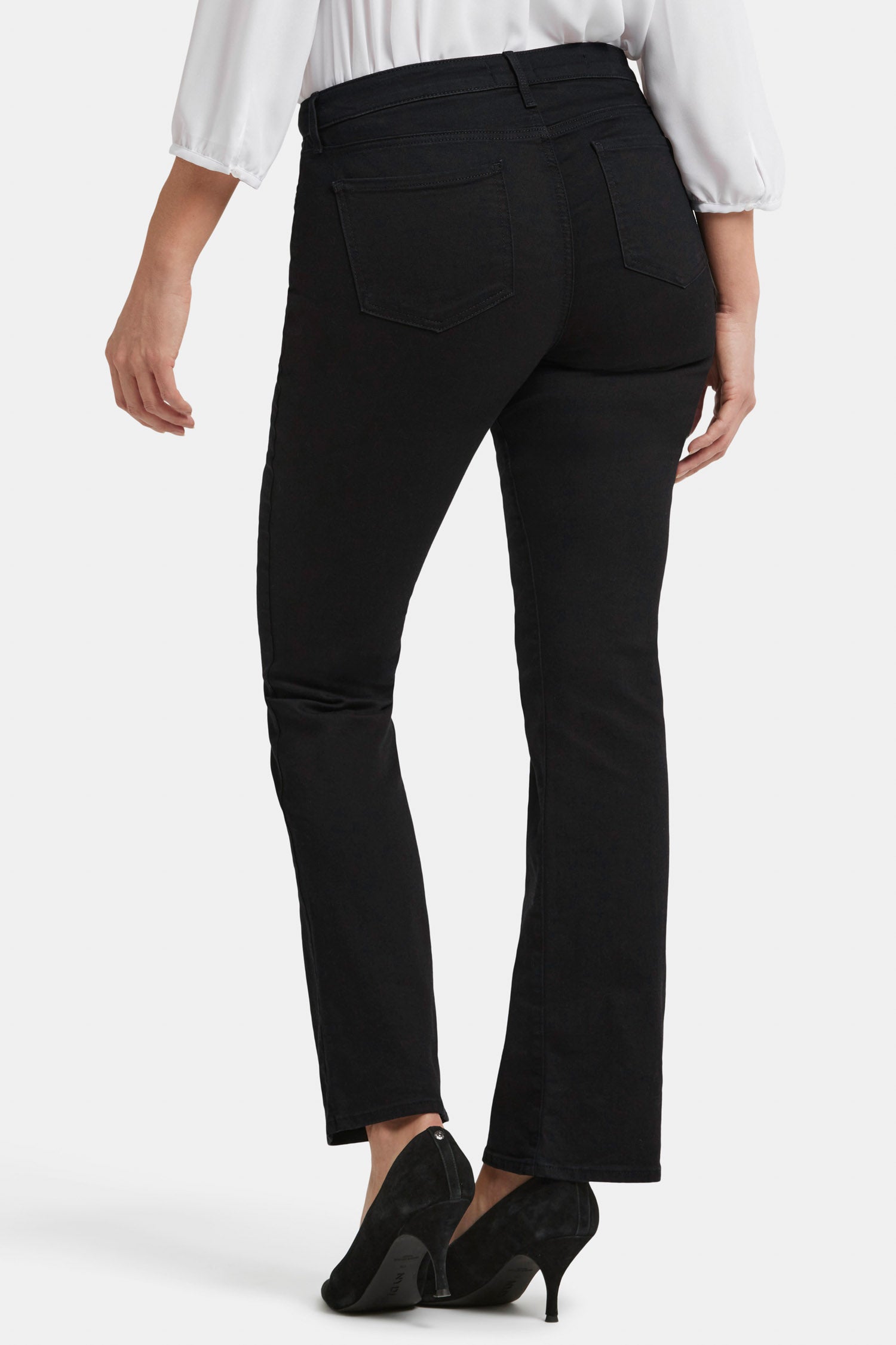 Barbara Bootcut Jeans for Women - Classic Black Denim Pants with Stretch Comfort | Perfect for Casual Wear, Office & Date Night Outfits