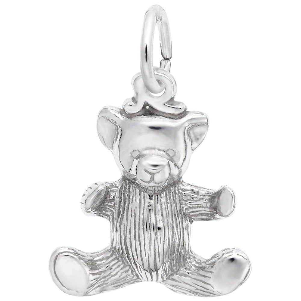 Cute Teddy Bear Charm for Jewelry Making - DIY Bracelet & Necklace Charms for Women & Girls - Perfect for Gifts, Friendship Bracelets, and Handmade Jewelry