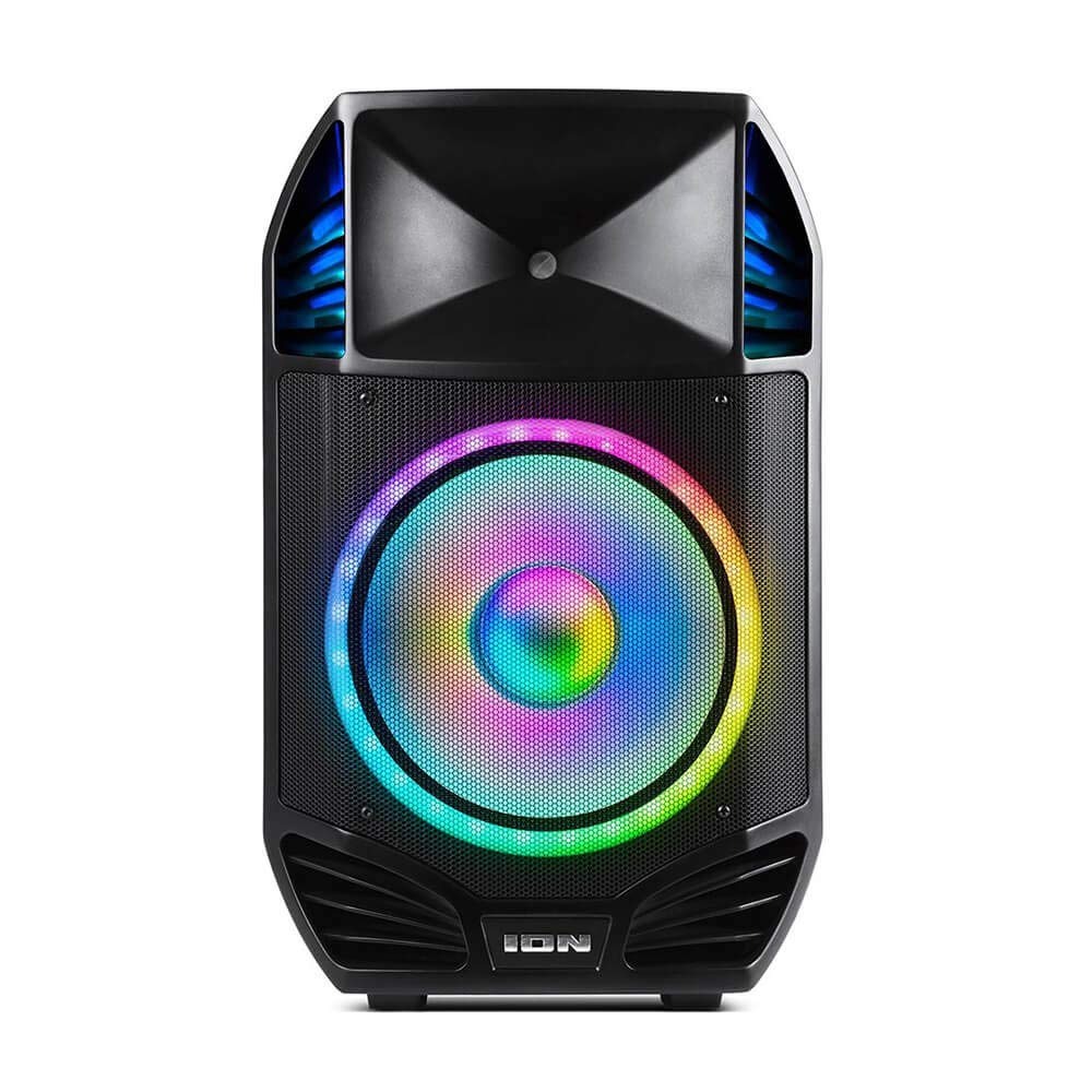 ION Audio Total PA Premier 500W High Power Bi-Amplified Bluetooth PA System with LED Lights - Perfect for Outdoor Events, Parties, and Live Performances