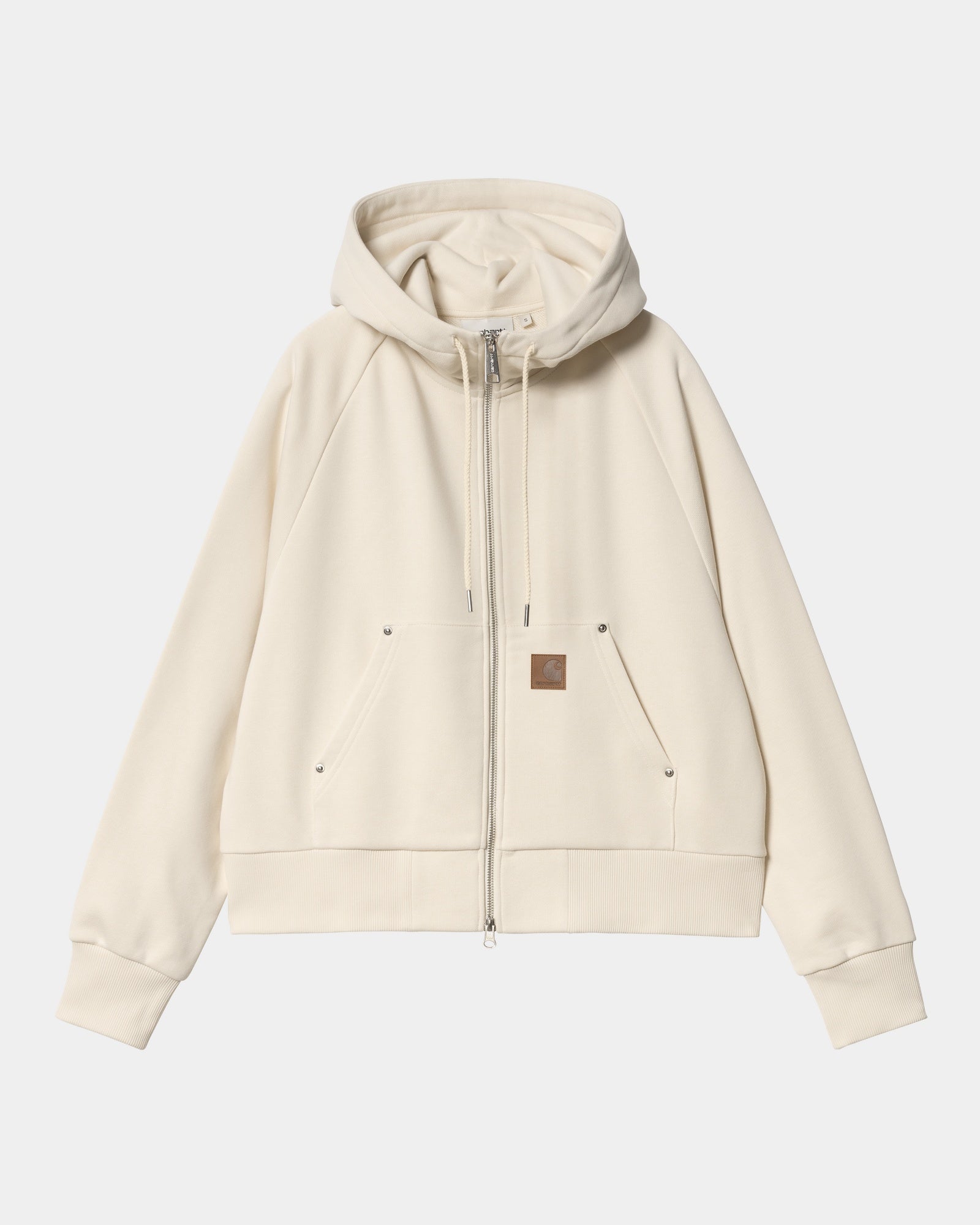 Women's Hooded Eldon Jacket - Lightweight Waterproof Windbreaker for Outdoor Hiking & Travel | Natural Color Casual Winter Coat