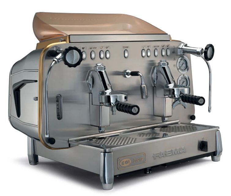 Faema E61 Jubile Volumetric Espresso Machine - 2AV Commercial Coffee Maker for Cafes & Restaurants | Perfect for Baristas & Coffee Shops