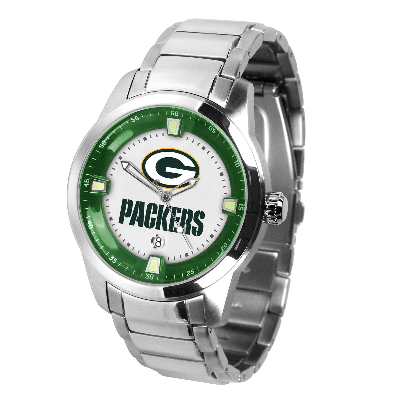 NFL Fan Men's Titan Wrist Watch - Durable Sports Watch for Game Day & Everyday Wear - Perfect for Football Fans & Casual Style