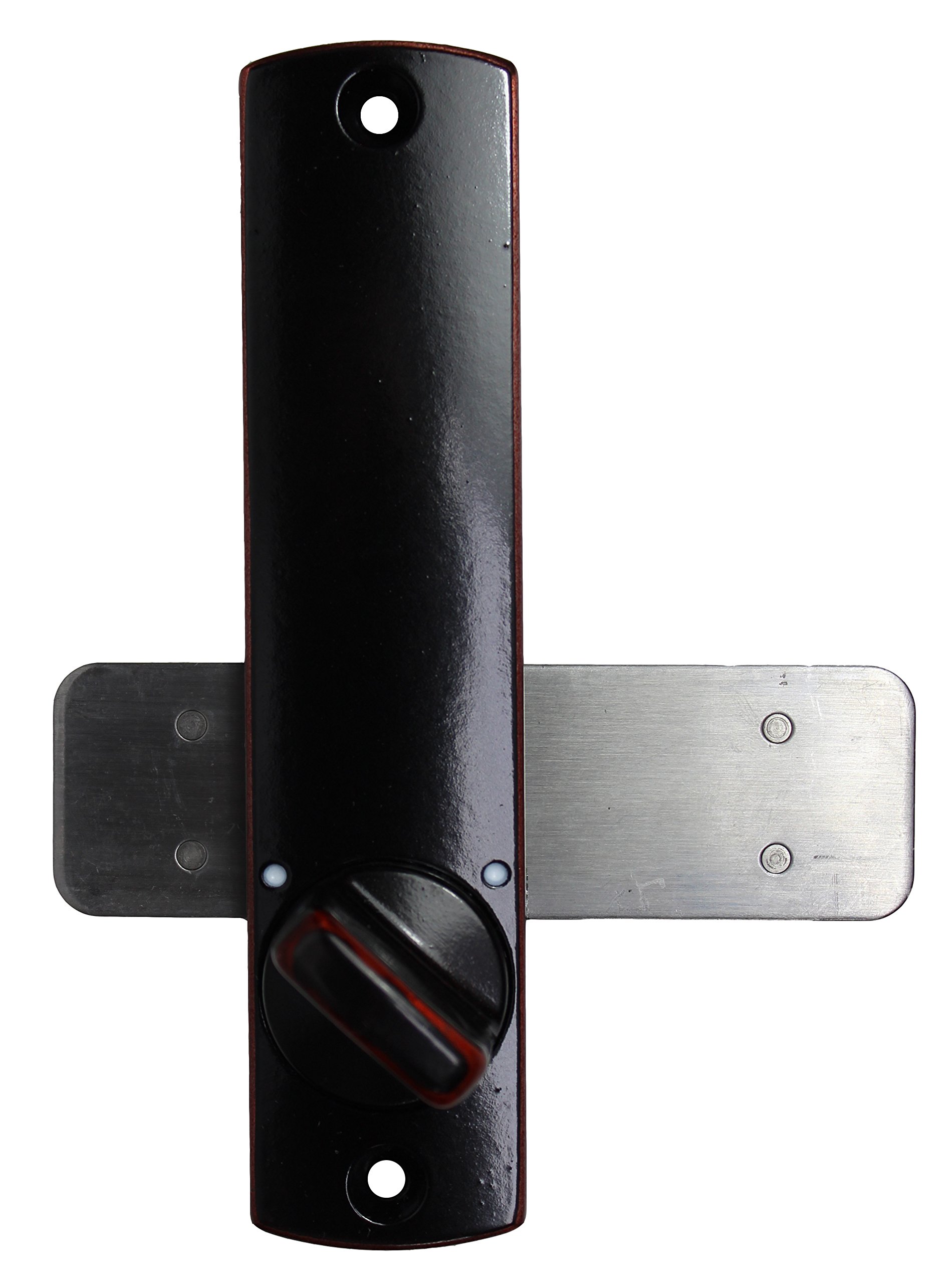 C120 Oil Surface Mount Slide Bar Lock - Heavy Duty Cabinet & Drawer Lock for Home, Office, and Industrial Use