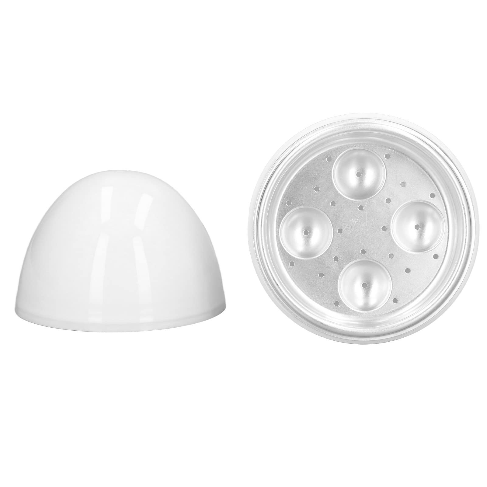 **4 Egg Hard Boiled Egg Cooker – Compact ABS Microwave Egg Boiler with Egg-Shaped Design – Perfect for Breakfast, Meal Prep & Keto Diet**