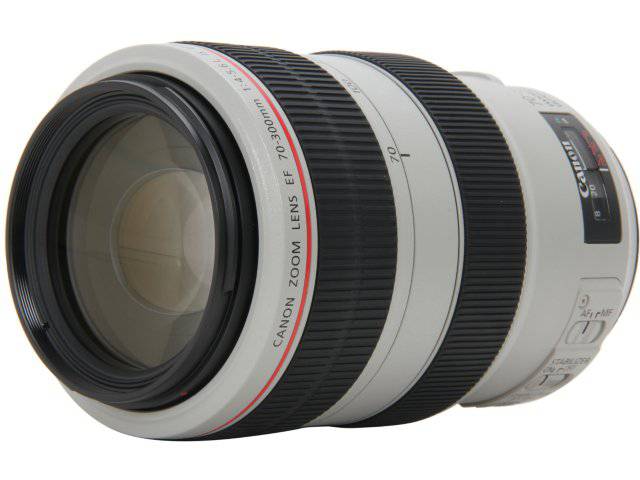 Canon EF 70-300mm f/4-5.6L IS USM Telephoto Zoom Lens for Professional Photography - Perfect for Wildlife, Sports & Travel Photography