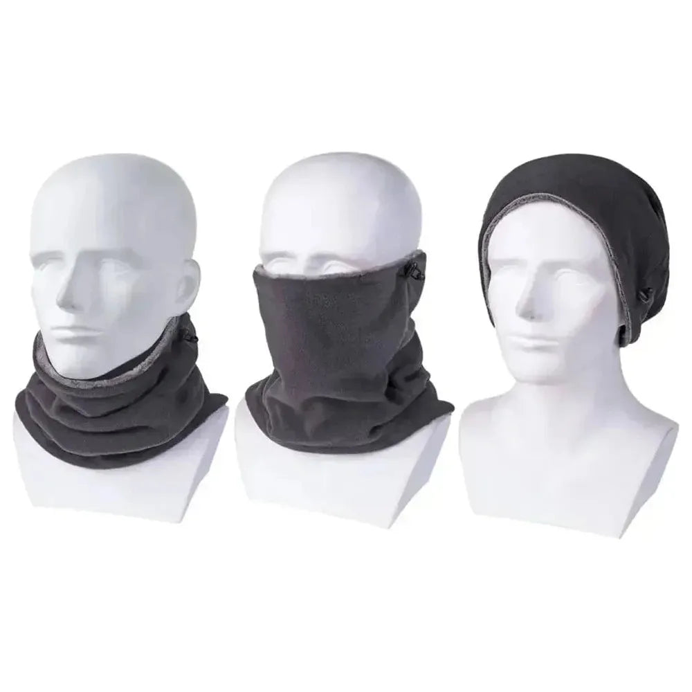 Winter Warm Ski Mask for Men - Fleece Neck Warmer & Windproof Scarf - Balaclava for Camping, Hiking, Fishing & Cycling - Cold Weather Face Protection