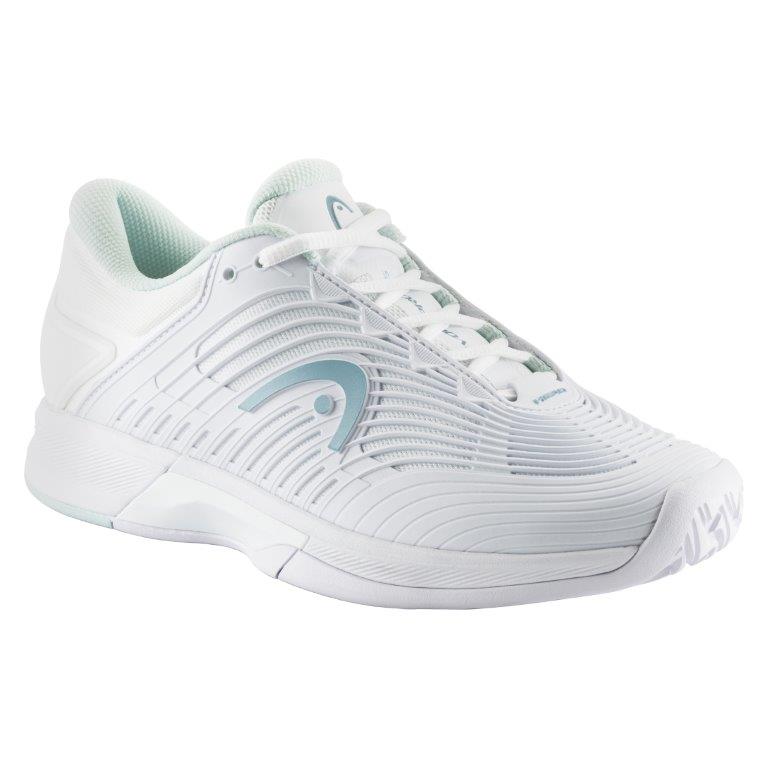 Head Revolt Pro 4.5 Women's Tennis Shoes - Lightweight & Supportive White Athletic Shoes for Women - Perfect for Court Play, Training & Casual Wear