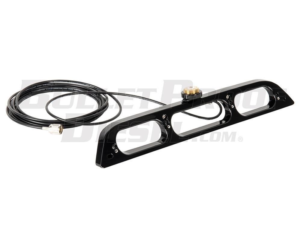 17-24 Ford Raptor Third Brake Light Antenna Mount - Compatible with 2017-2024 Ford F-150 Raptor | CB/Ham Radio Antenna Installation for Off-Road & Overlanding Adventures