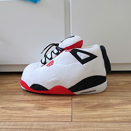 Warm Winter Cotton Plush Slippers for Men & Women - Indoor Cozy House Shoes, Non-Slip Cute Sneaker Slides for Home, Lounge & Comfort Wear