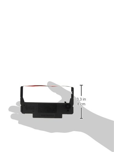 Bixolon GRC-220BR Black/Red Thermal Transfer Ribbon for Barcode Printing - Compatible with Bixolon Label Printers - Ideal for Retail, Warehouse & Shipping Labels