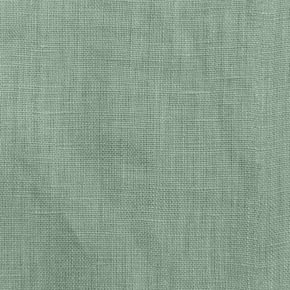Premium 100% Linen King Size Fitted Sheet & Pillowcase Set - Breathable, Soft & Wrinkle-Resistant - Mint Green - Perfect for Bedroom, Guest Room & Vacation Homes