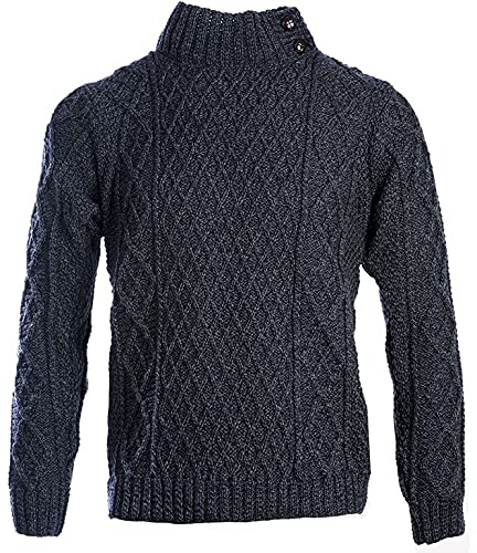 Walker & Hawkes Men's Merino Wool Mountfield Sweater - Premium Knitwear for Business Casual & Outdoor Activities