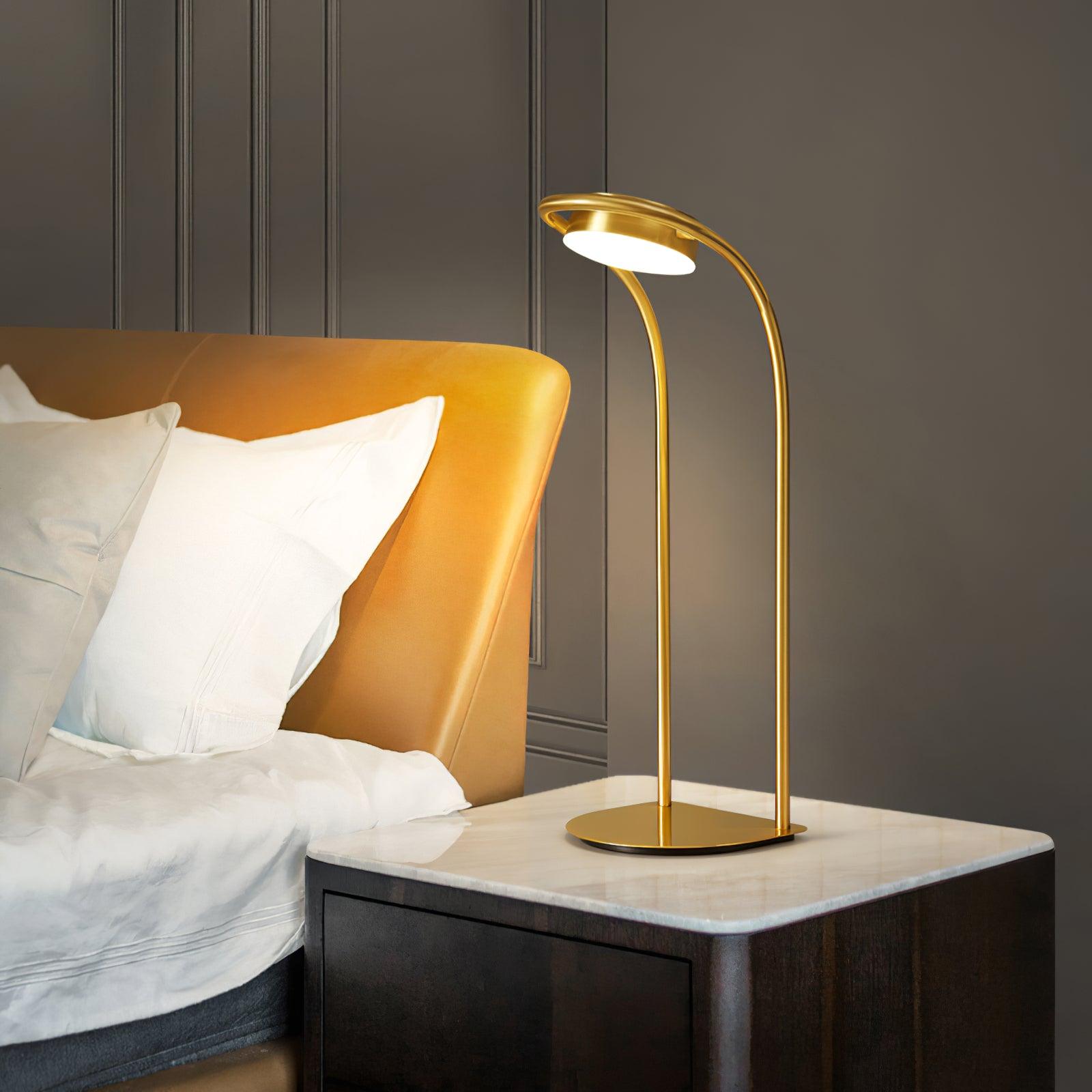 Modern C Ball Table Lamp - Stylish LED Desk Light for Home Office, Bedroom & Living Room - Perfect for Reading, Working & Decor