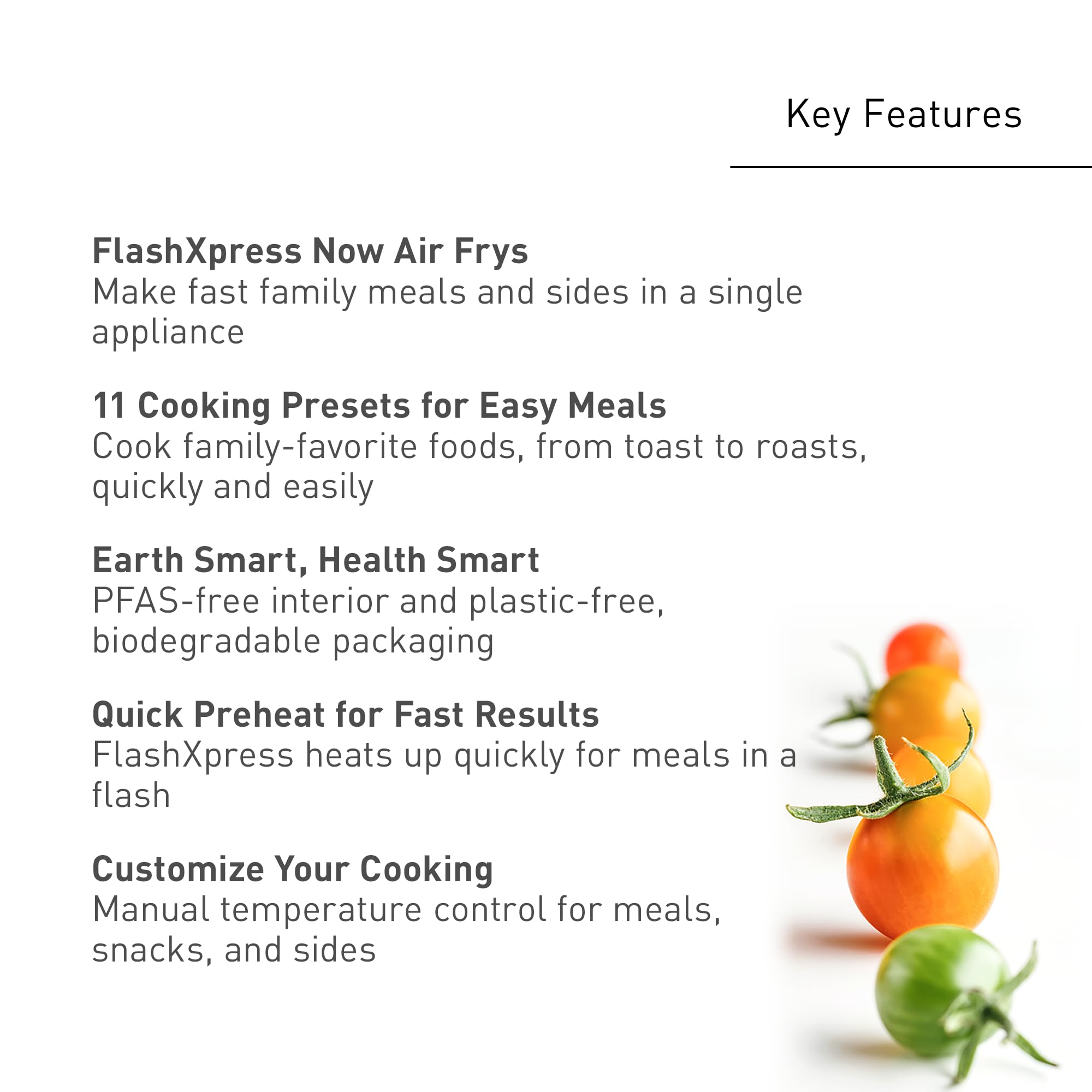 Panasonic Air Fryer Toaster Oven Combo - 11-in-1 Countertop Convection Oven with FlashXpress Technology, Double Infrared Heating & Precise Temp Control | 1800W, PFAS-Free (Model NB-G211P) | Perfect for Baking, Roasting, Air Frying & Family Meal Prep