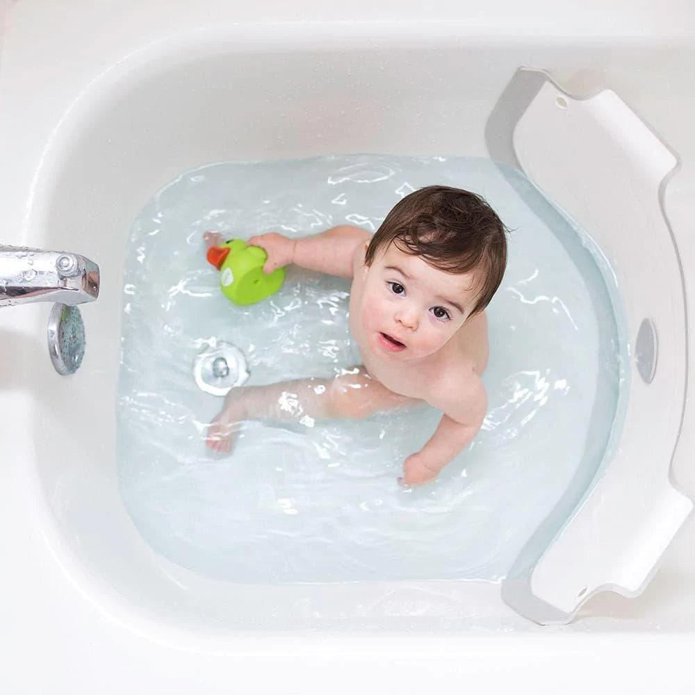 BabyDam Bathtub Divider & Barrier - Safe Baby Bathing Solution for Siblings & Twins | Perfect for Shared Bath Time, Splash Protection & Space Saving