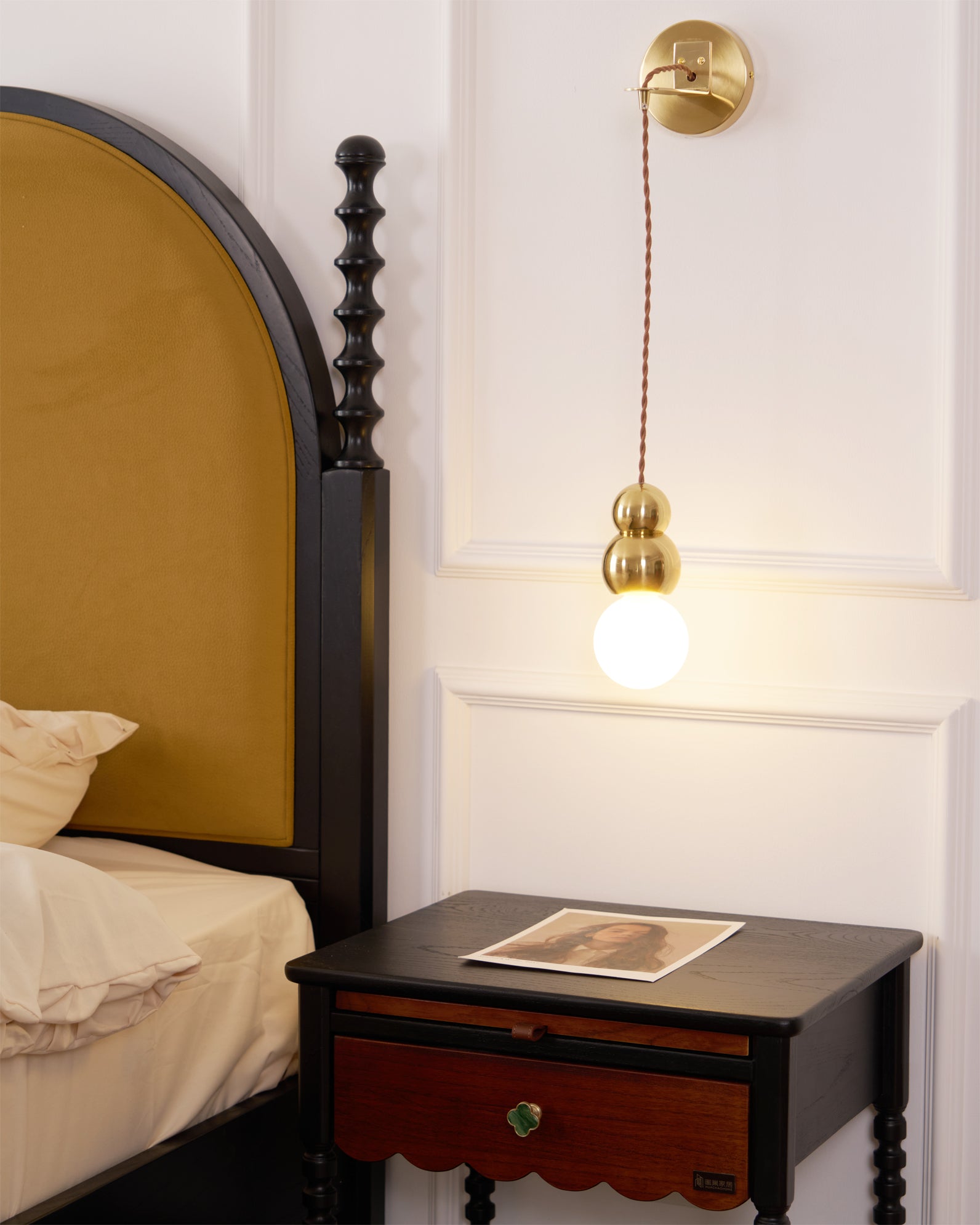 Modern LED Ball Light Wall Lamp - Dimmable Indoor/Outdoor Lighting Fixture for Bedroom, Living Room, Garden & Patio Decor