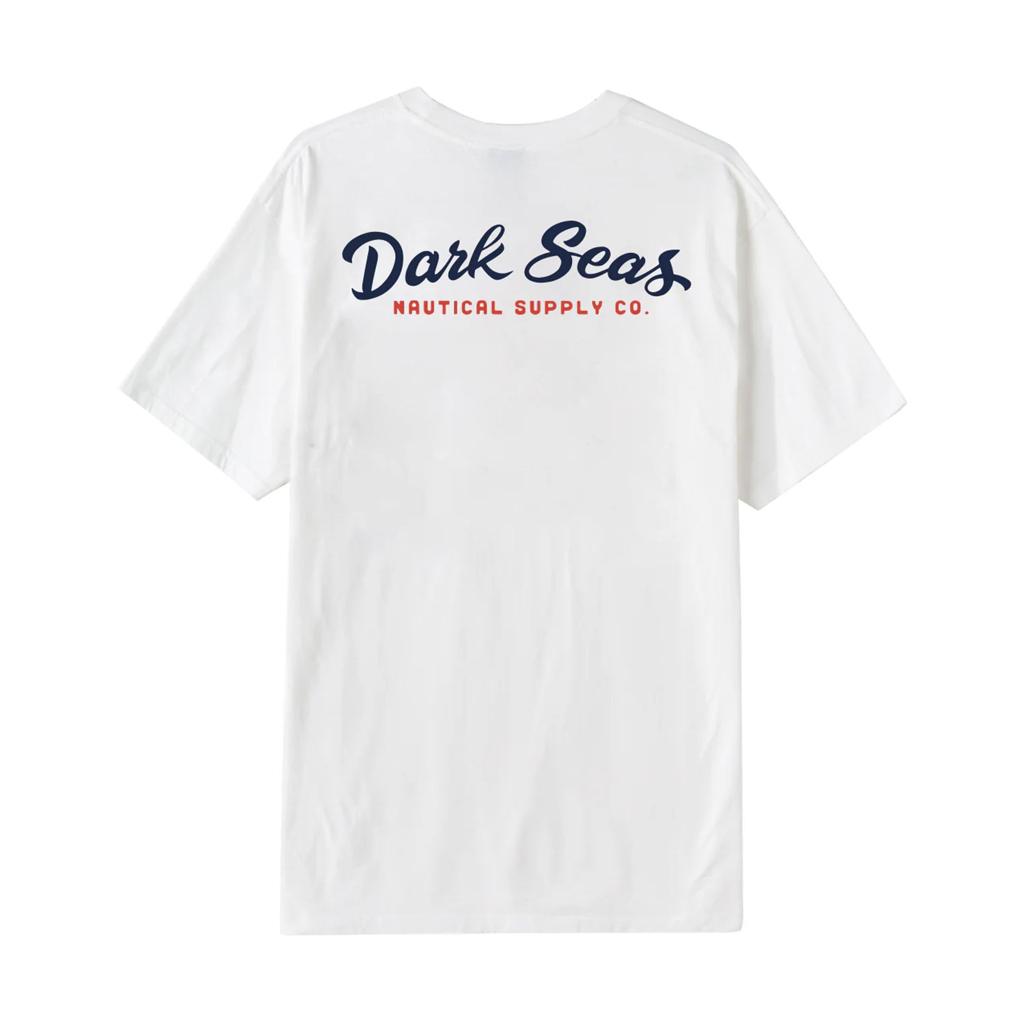 Premium Dark Seas Polished Pocket Men's Short Sleeve T-Shirt - Soft Cotton Crew Neck Tee for Casual Wear & Summer Outfits