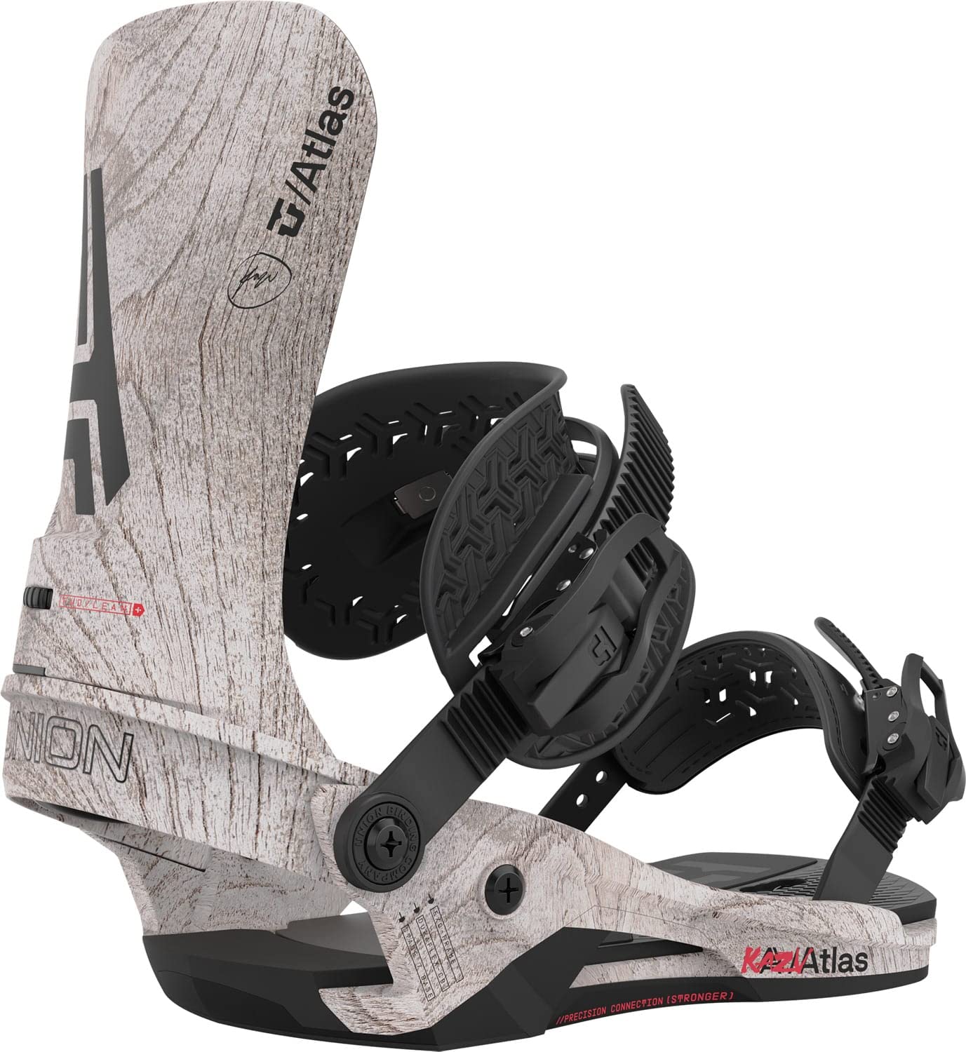 Union Atlas Snowboard Bindings for Men - High-Performance Snowboard Bindings for All-Mountain Riding & Freestyle Snowboarding