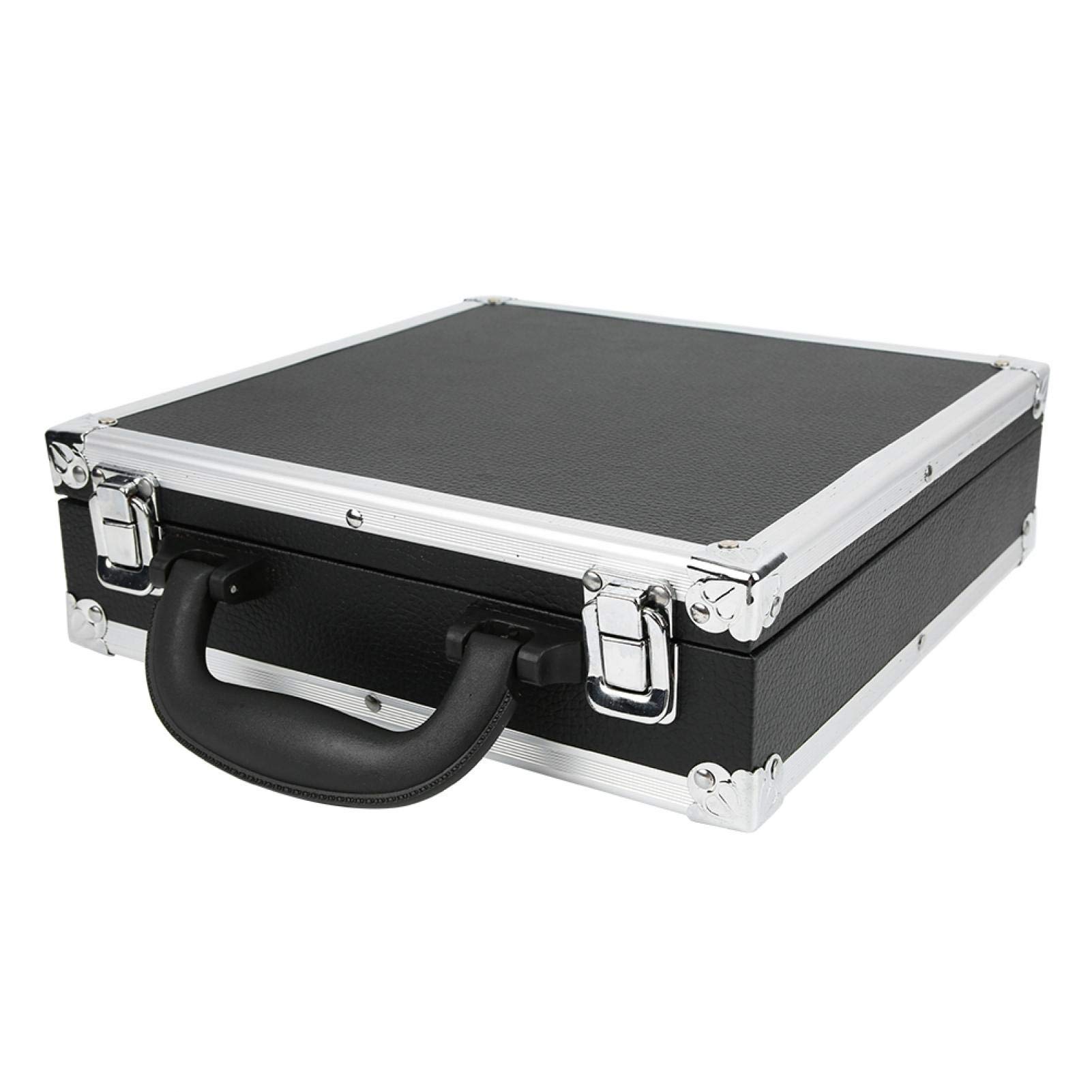VBestLife 16-Ball Billiard Pool Balls Storage Box - Crystal Clear Carrying Case with Handle for Snooker & Pool Accessories | Perfect for Home Game Rooms, Bars & Pool Halls
