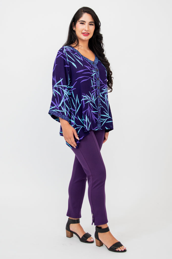 Holden Top for Women - Stylish Aqua Blue Blouse for Casual & Office Wear | Perfect for Summer Outfits & Business Attire