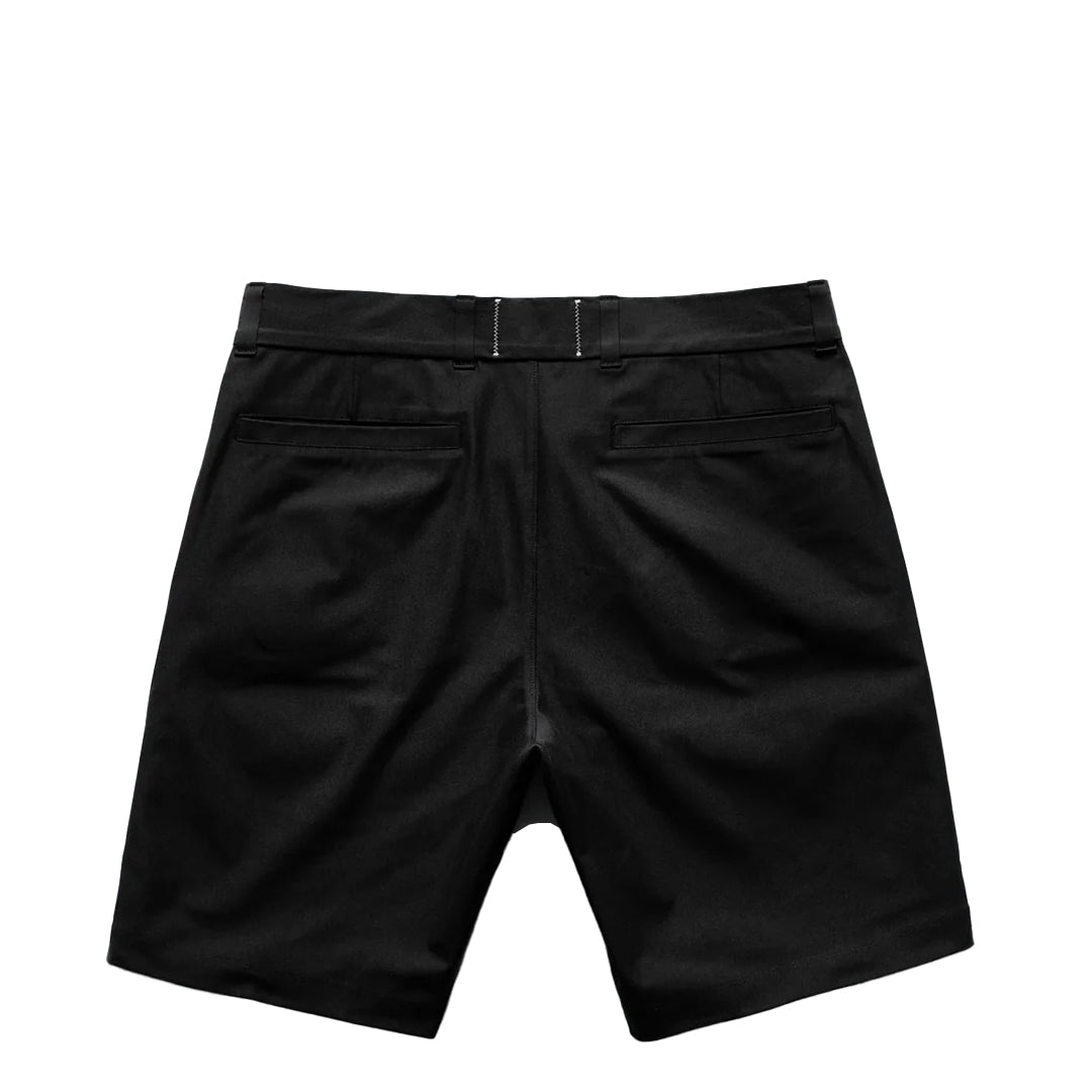 Stretch Warp Knit Coach's Shorts - 9 Inch Inseam, Black | Comfortable Athletic Shorts for Running, Training & Casual Wear