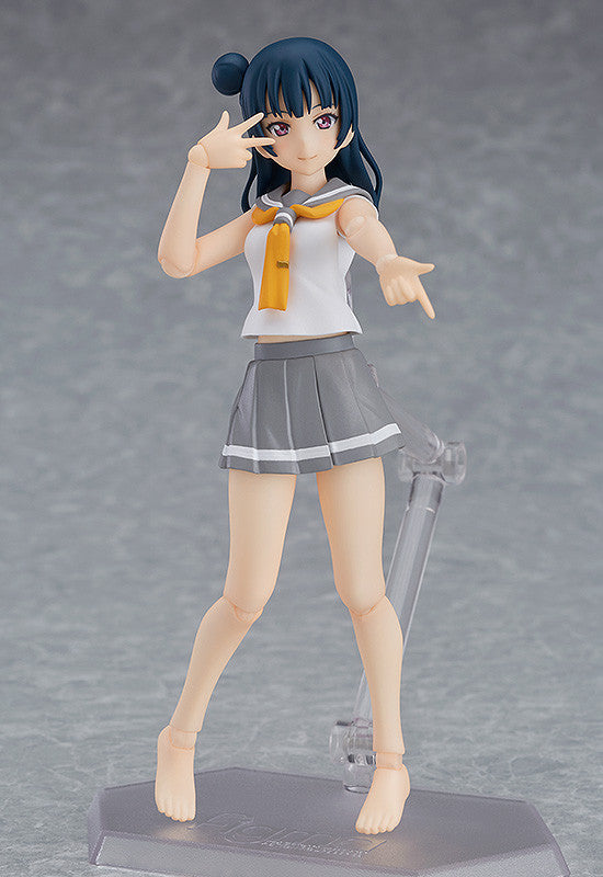 Figma #368 Yoshiko Tsushima LoveLive! Sunshine!! Anime Action Figure - Perfect for Anime Collectors & LoveLive! Fans Display