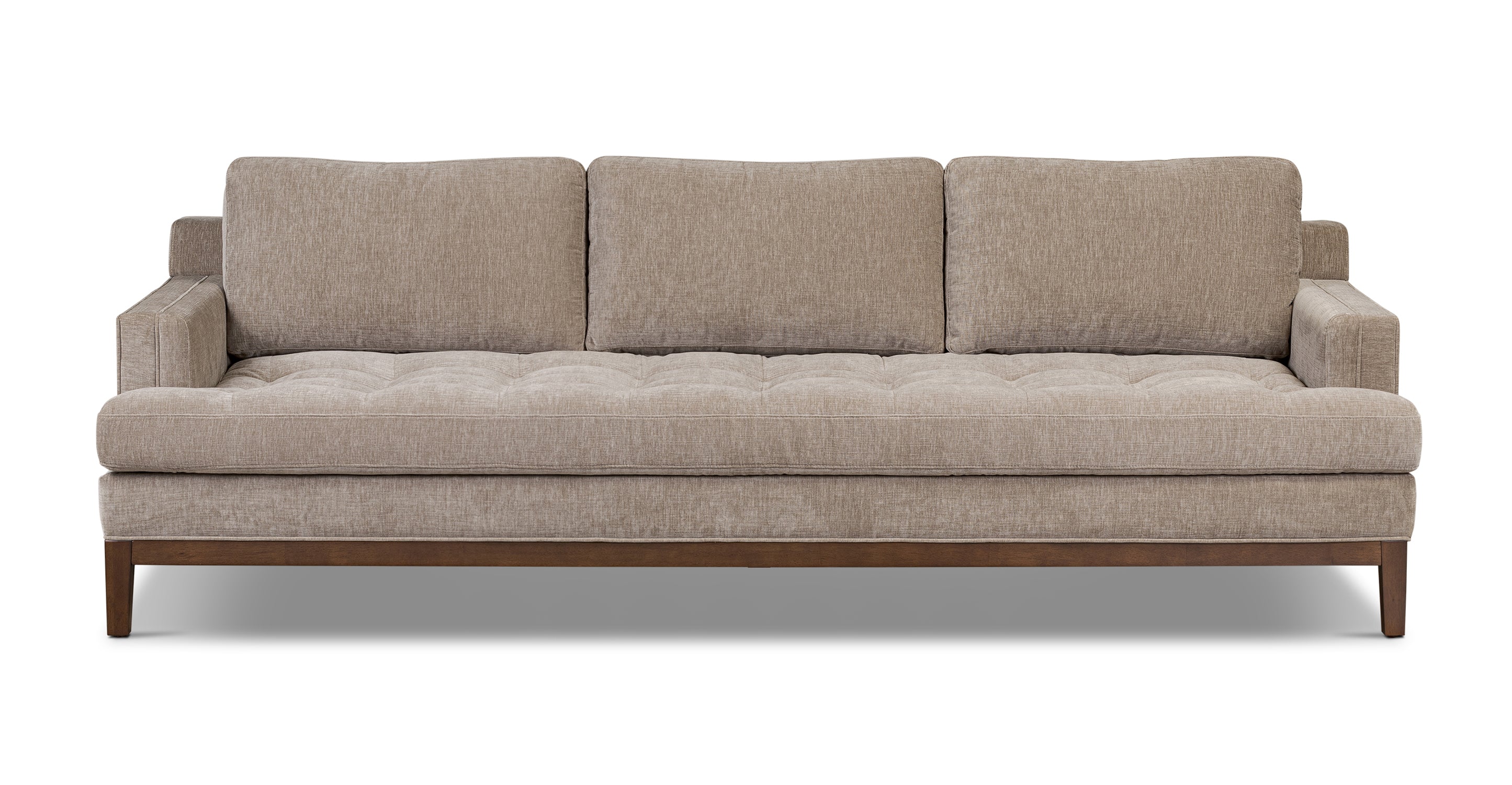 Vernon 99 Sofa - Modern 3-Seater Fabric Couch for Living Room, Comfortable Lounge Sofa with Soft Cushions, Perfect for Small Spaces & Apartments | Great for Relaxing, Entertaining Guests & Family Movie Nights
