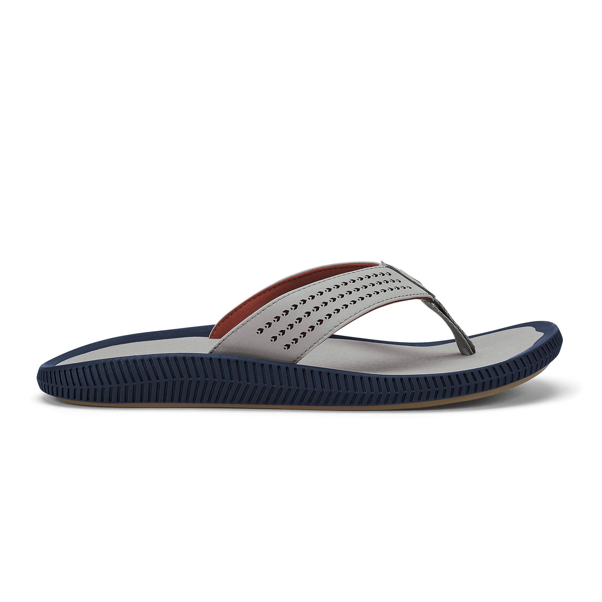 Men's Comfortable Beach Sandals - Ulele Ash Color - Perfect for Summer, Poolside, and Vacation Wear