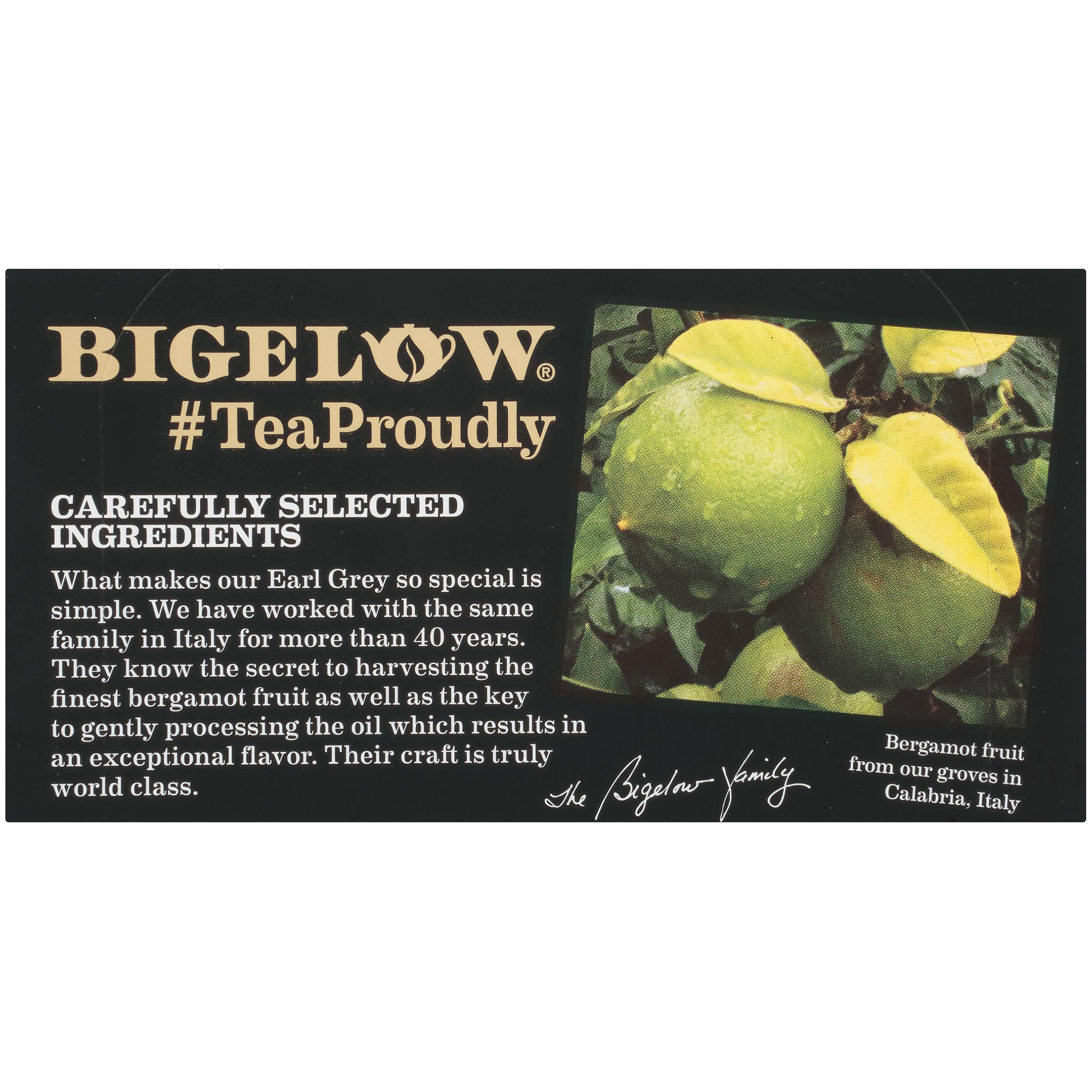 Bigelow Earl Grey & Decaf Black Tea Bags - 240 Count | Premium English Breakfast Tea for Afternoon Tea, Office & Relaxation