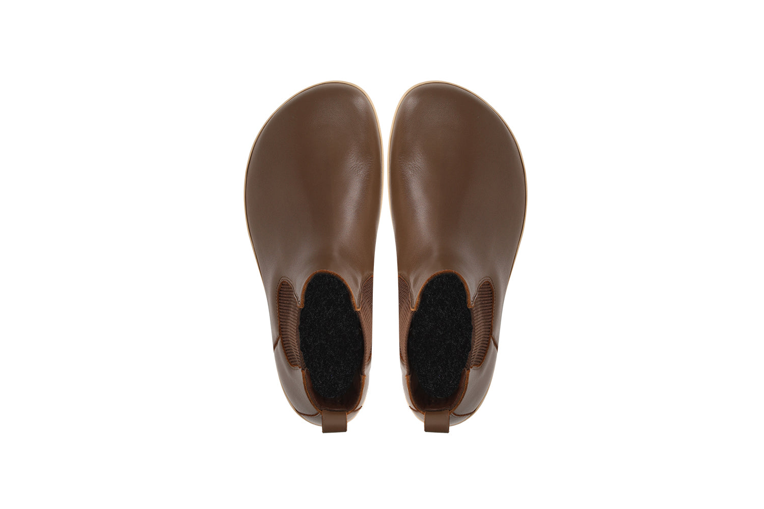 Barefoot Boots for Women - Be Lenka Glam in Milk Chocolate | Comfortable Minimalist Shoes for Walking, Travel & Everyday Wear