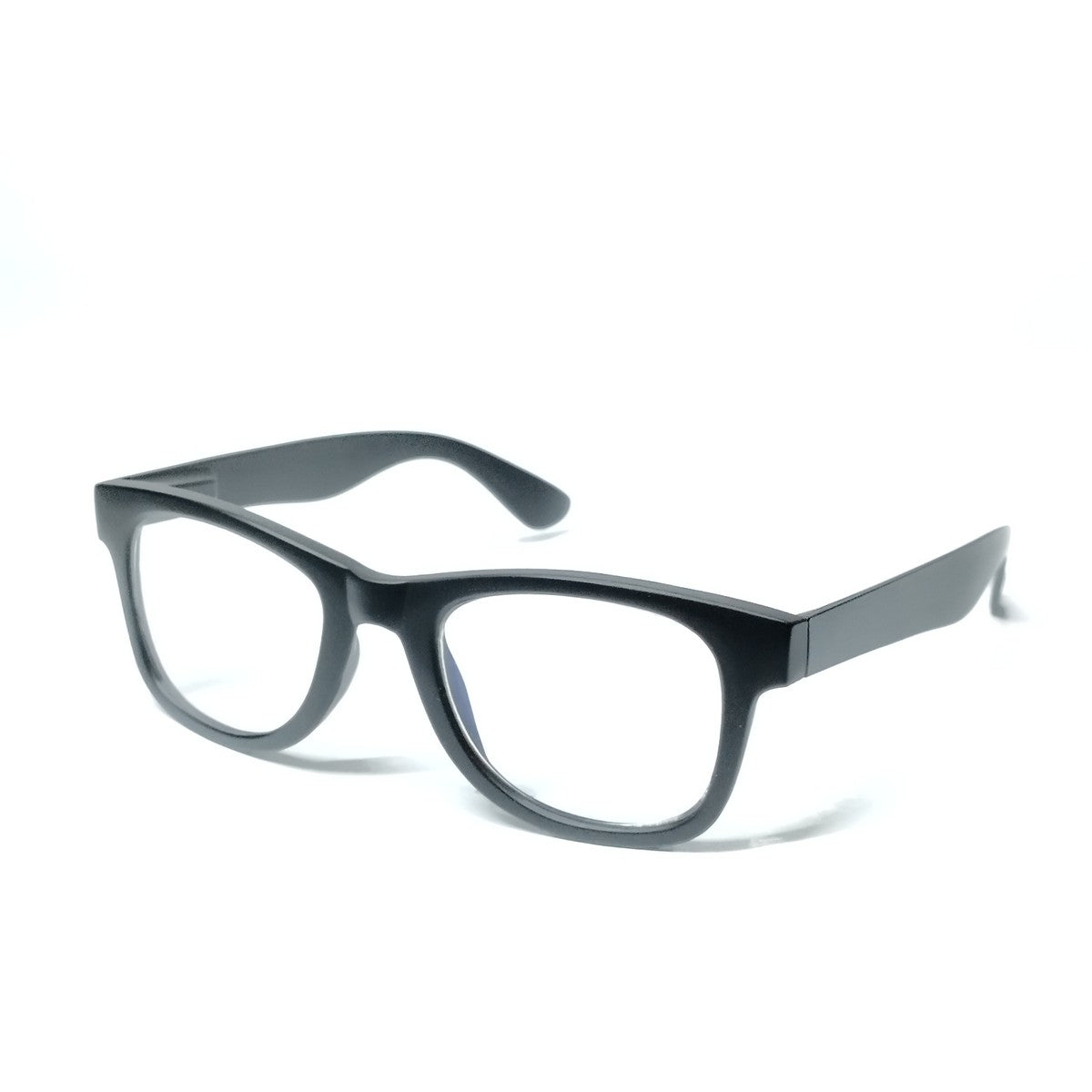 Premium Matt Black Computer Glasses - Blue Light Blocking Multifocal Reading Glasses for Men & Women - Reduce Eye Strain for Office Work & Screen Time