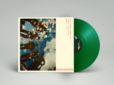 Bananagun - Why Is the Color of the Sky? Vinyl LP Record | Psychedelic Rock Music for Home Listening & Music Collectors
