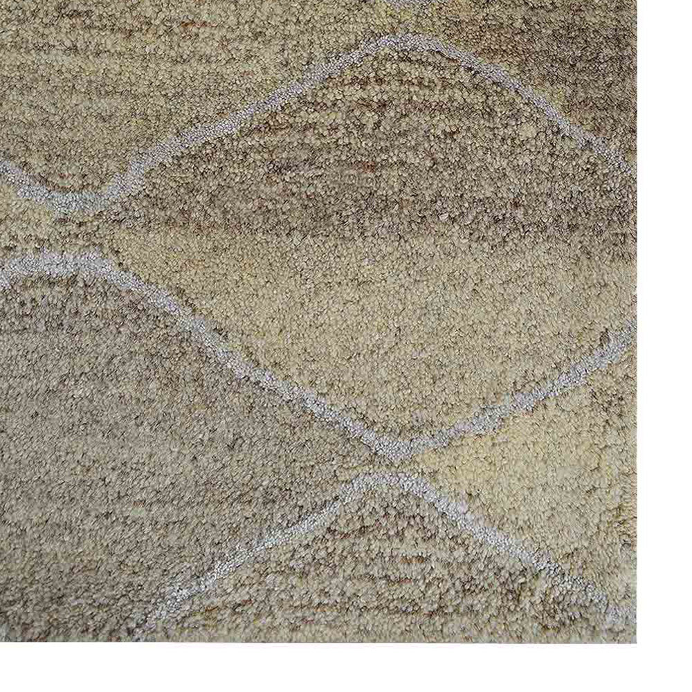 Facet Hand Tufted Rug - Soft Modern Geometric Area Rug for Living Room, Bedroom & Office - Non-Slip Durable Home Decor