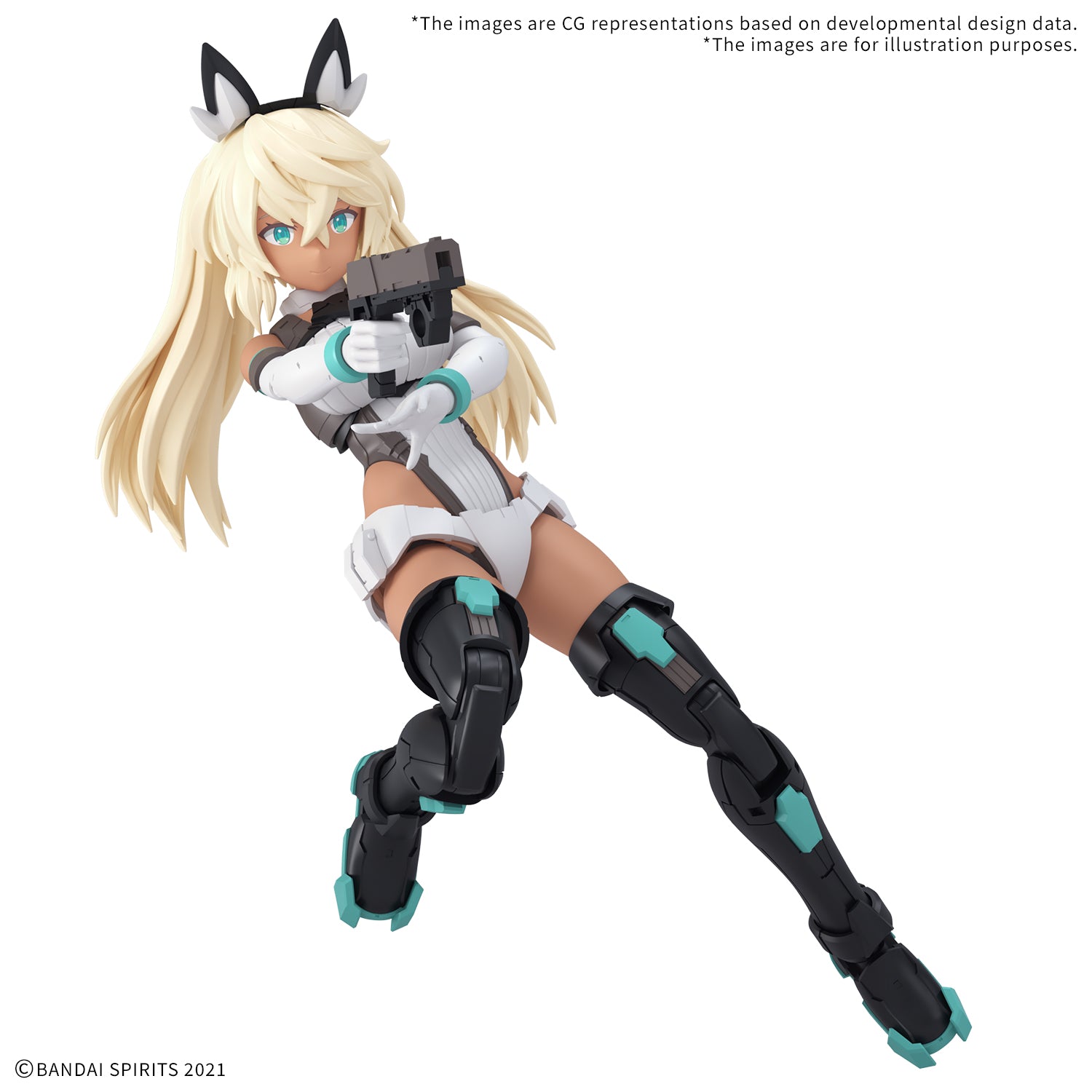 Bandai 30 Minutes Sisters 30MS #16 SIS H00 Sestieh (Color C) Model Kit - Anime Action Figure for Collectors & Hobbyists - Perfect for Display & Customization (Japan Version)