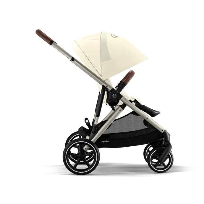 Gazelle S 2 Convertible Stroller - Lightweight Travel Stroller for Toddlers & Infants, Seashell Beige | Perfect for Air Travel, Shopping & Everyday Use