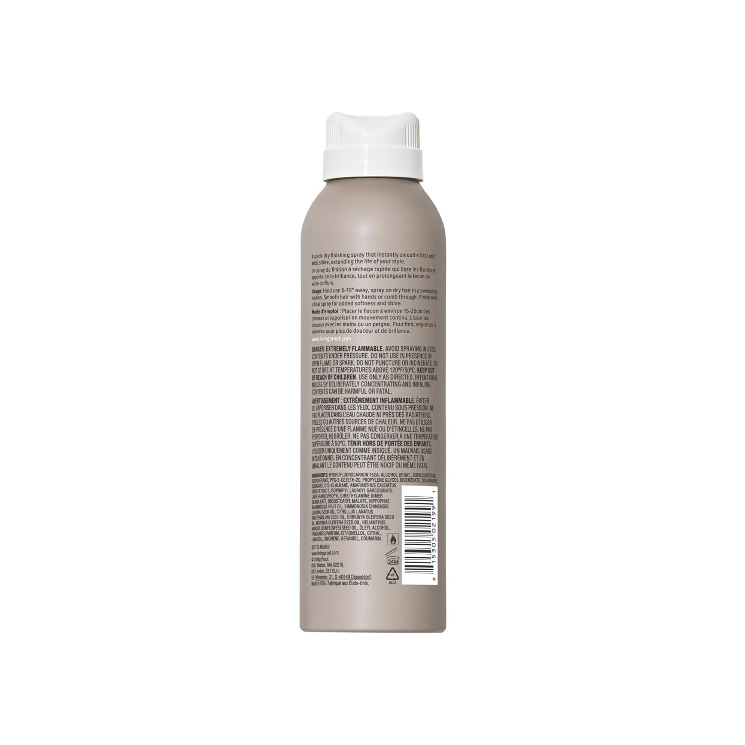 Living Proof No Frizz Instant Defrizzer - Anti-Frizz Hair Serum for Smooth, Shiny Hair - Perfect for Humidity, Styling & Daily Frizz Control