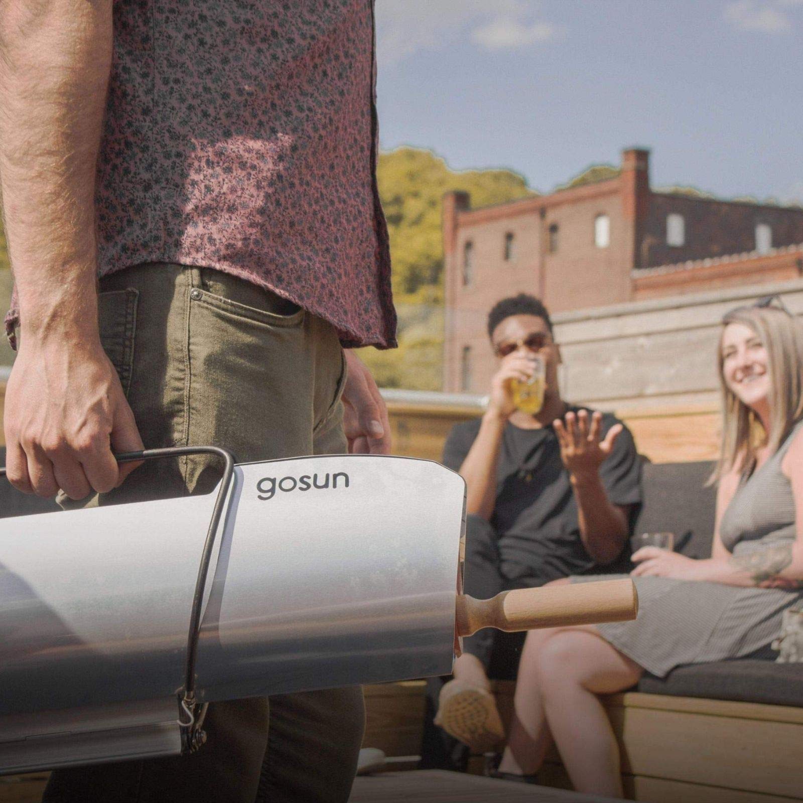 GOSUN Sport Solar Oven - Fastest Portable Camping Stove & Solar Powered Grill | Compact Outdoor Cookware for Hiking, Survival & Off-Grid Adventures | Perfect for Backpacking, Emergency Prep & Eco-Friendly Cooking